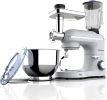 Nurxiovo 3 in 1 Stand Mixer, 850W 6.5QT Kitchen Food Mixer with Tilt-Head 6 Speed, Electric Standing Mixers with Dough Hook, Whisk, Beater