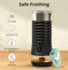 4 in 1 electric coffee milk foam machine 450W milk heating milk foam machine cold foaming chocolate mixer milk heating 70°C / 158°F cold / hot latte c