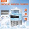 VEVOR Commercial Ice Maker, 130lbs/24H, Ice Maker Machine, 60 Ice Cubes in 12-15 Minutes