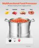 Food Processor Vegetable Chopper 4.3 Quart Food-Grade Stainless Steel Blender