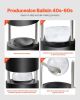 Ice Ball Press Kit Ice Ball Maker 2.4"/60mm Clear Sphere Whiskeys Cocktail Scot