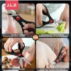 Heavy Duty Multi-Purpose Kitchen Scissors, Food Scissors, Sharp Scissors with Nutcrackers, Bottle Opener, Can Opener, Vegetable Cutting Scissors