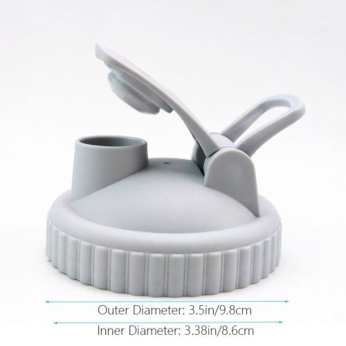 1pc Mason Jar Lids; Flip Cap Mason Jar Lids; 8.6cm/3.38in Inner Diameter Reusable With Pour Spout And Leak Proof Airtight Seal For Regular Mouth Mason