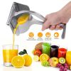 Heavy Duty Manual Fruit Juicer Citrus Lemon Squeezer Hand Press Aluminum Juice Extractor